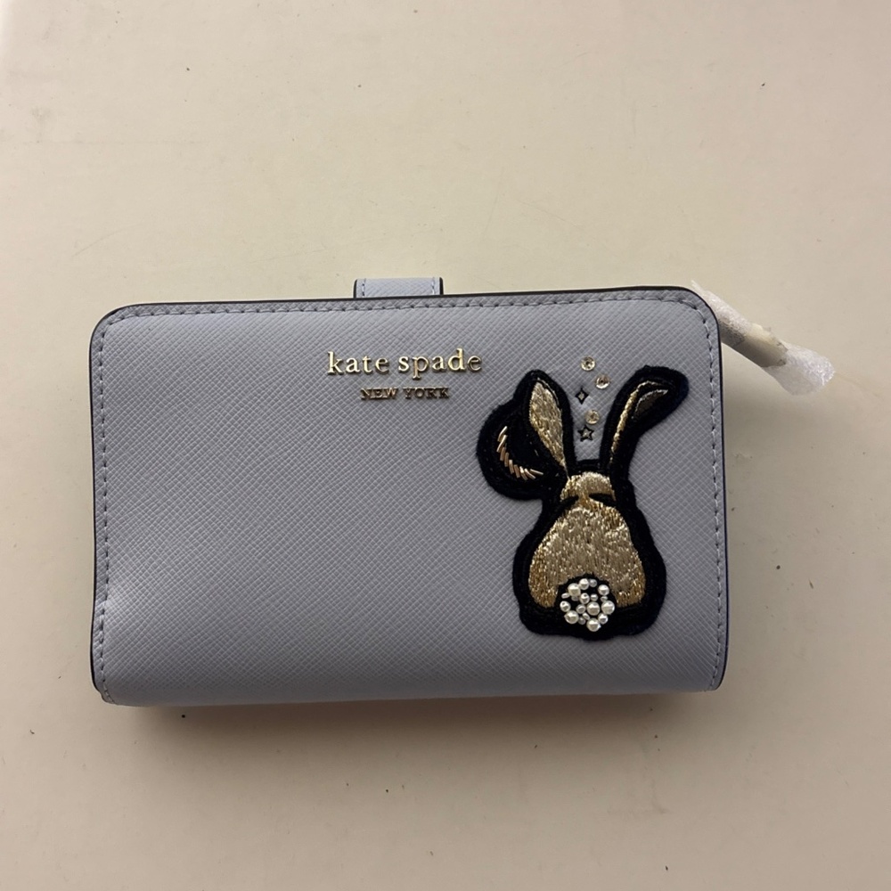 kate spade new york bifold wallet BLU women's k5653 - Picture 4 of 4